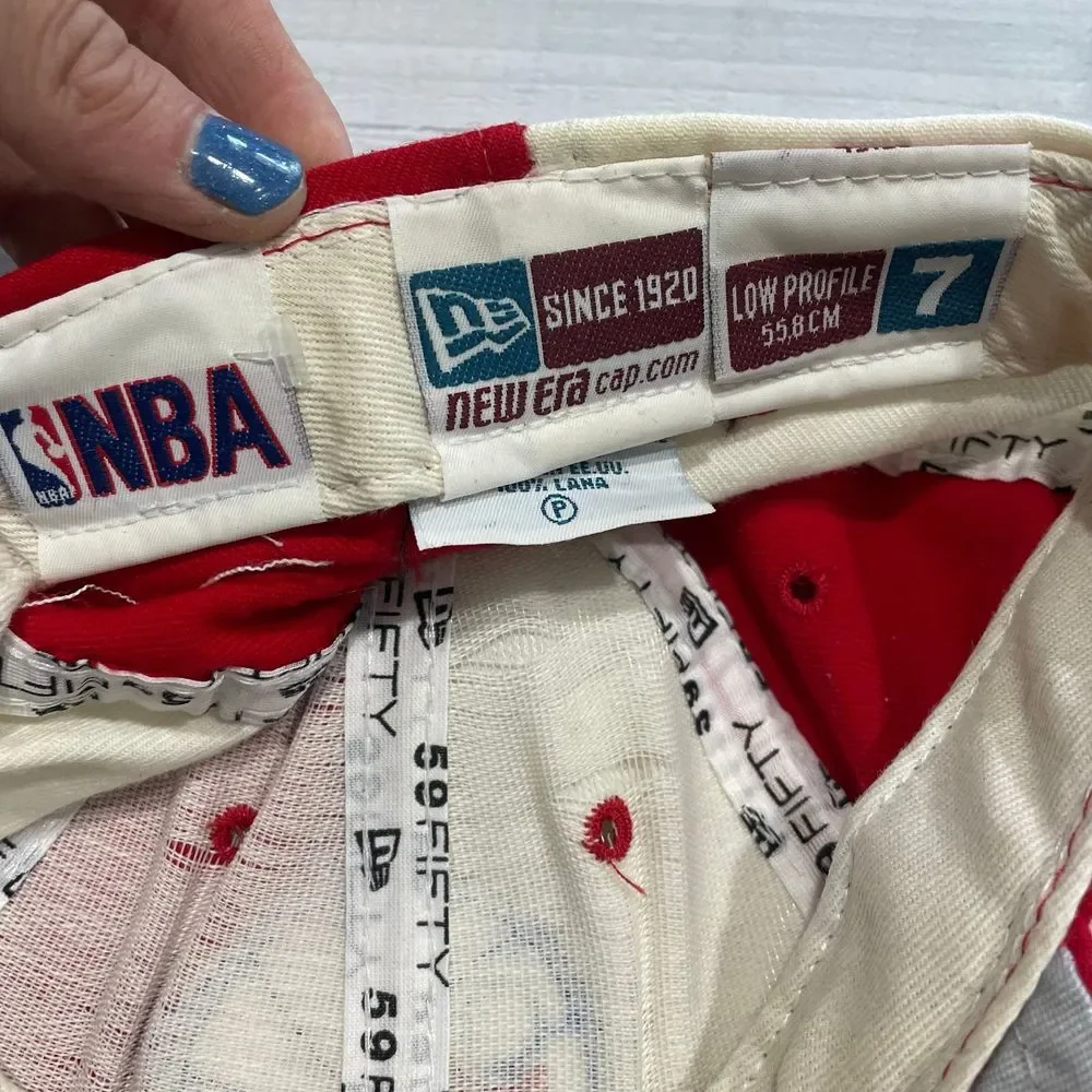 Vintage new era 76ers hat low‎ profile